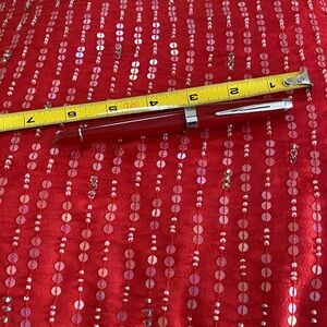 Cross Red Silver Logo Ballpoint Pen